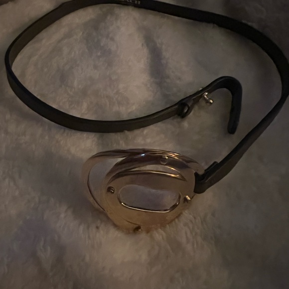 Never Worn Coach Brown Leather Wrap Bracelet!